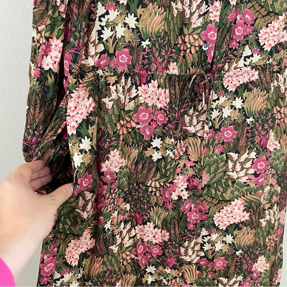 J.McLaughlin Mollie Maxi Dress in the Verdant Garden Size Large - Picture 7 of 11